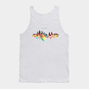 Kansas City Skyline Silhouette Tank Top